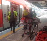 اللد: مصرع شخص بحادث بين قطار ومركبة كهربائية 